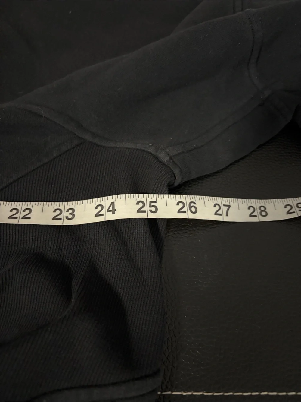 Lululemon Scuba Oversized Half Zip Hoodie Black cotton terry Sz XL/XXL